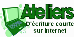 Ateliers d’écriture courte sur Internet