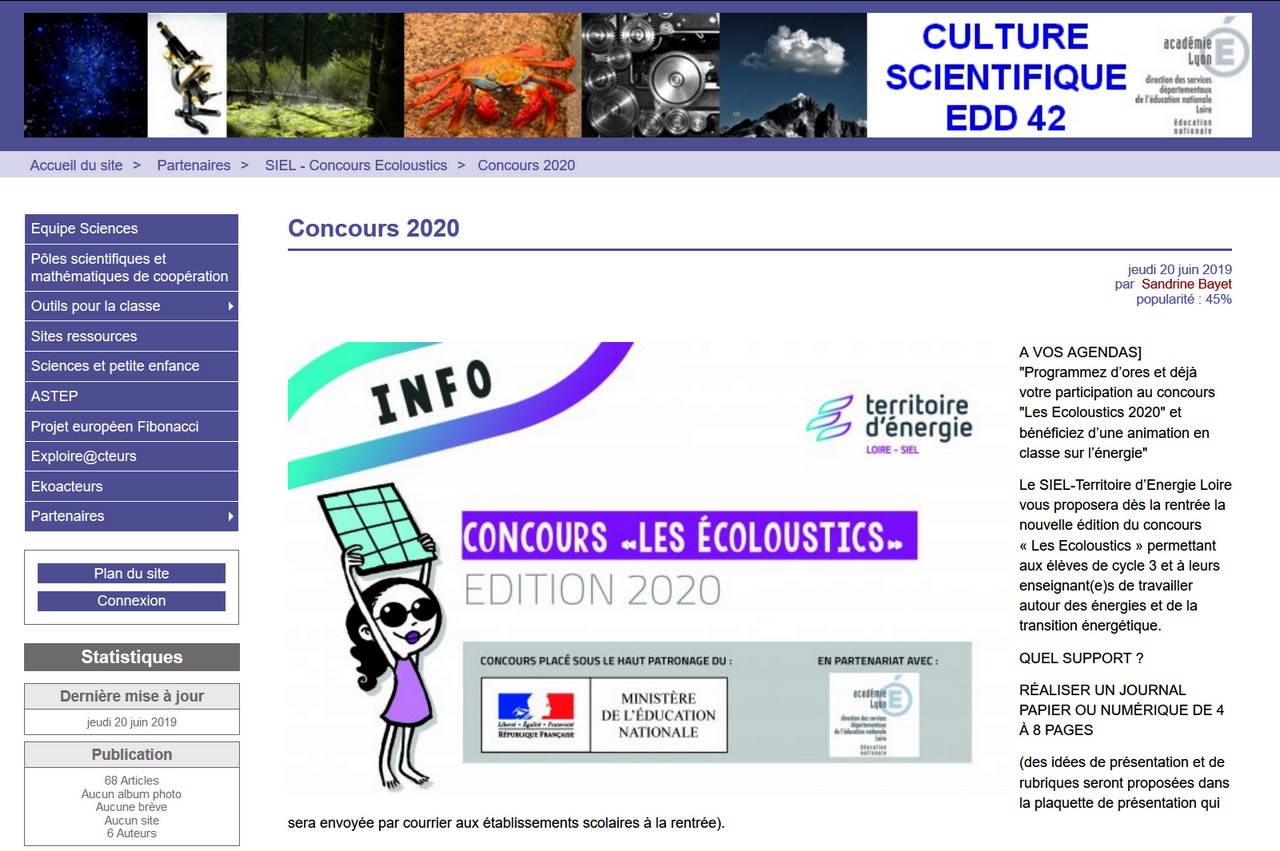 Culture scientifique et EDD 42