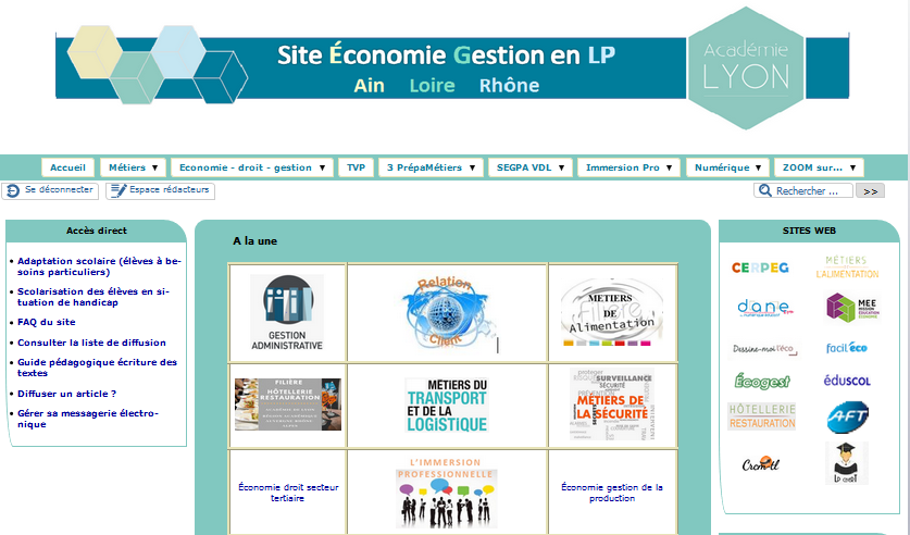 Économie et Gestion en LP